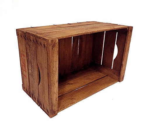 caja de madera de haya restaurada vintage // recomendada para muebles, estantes, librerías//Cajas de frutas viejas // vintage // DIY // upcycling // reciclaje creativo // fruta, vino