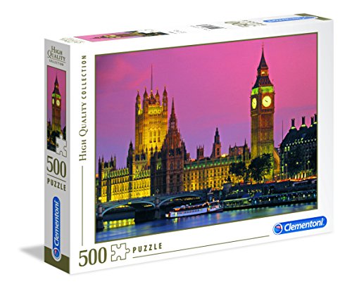 Clementoni - Puzzle de 500 Piezas,, diseño Londres (303786)