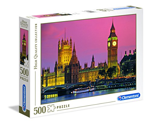 Clementoni - Puzzle de 500 Piezas,, diseño Londres (303786) Clementoni - Puzzle de 500 Piezas,, diseño Londres (303786)