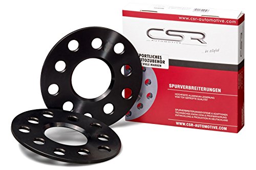 CSR de Automotive CSR de SP10 SCX3205 W Ampliaciones acoplamiento 10 mm por eje (5 mm por rueda) Sistema 5E (anodizado) LK 100/5 + 112/5 NLB 57.1 mm Distancia SCH Rallador