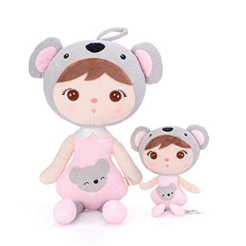MeToo Muñeca de peluchepara bebé y niña Regalo de cumpleaños para niños (Koala Girl Doll) ...