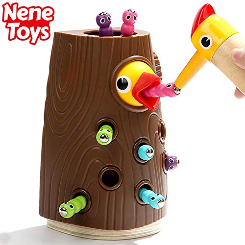 Nene Toys - Juguete Educativo para Niños y Niñas de 2 3 4 años - Juego Infantil Magnetico con Colores Que Desarrolla Habilidades Cognitivas, Físicas y Emocionales en Bebes y Niños de Edad Preescolar