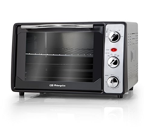 Orbegozo HO232 Horno eléctrico de sobremesa, 1500 W, 23 litros, Gris