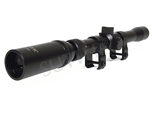 SUTTER - Mira telescópica (3-7 x 20, Incluye Montaje de 11 mm, para calibres pequeños, Rifle de Aire y Airsoft, Modelo de 2018)