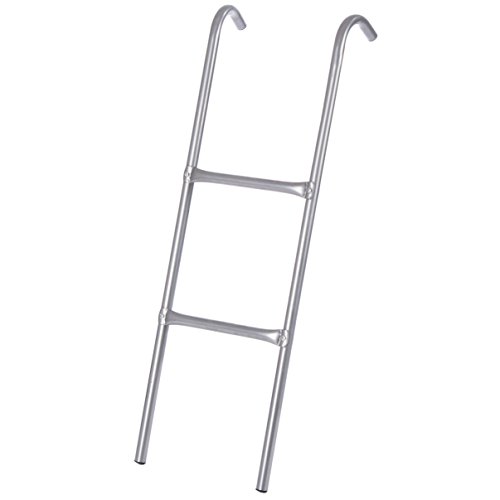 Ultrasport Escalera para cama elástica, estable para trampolín, 2 escalones, escalera de acero para colgar, accesorio compatible con camas de diámetro 305, 366 y 430 cm Ultrasport Escalera para cama elástica, estable para trampolín, 2 escalones, escalera de acero para colgar, accesorio compatible con camas de diámetro 305, 366 y 430 cm