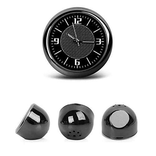 Alarmclocker Mini Coche Reloj Digital de Pasta Interna Reloj de Cuarzo mecánico Reloj de Coche Accesorios de diseño de Coche Luminoso Regalo-Mercedes-Benz