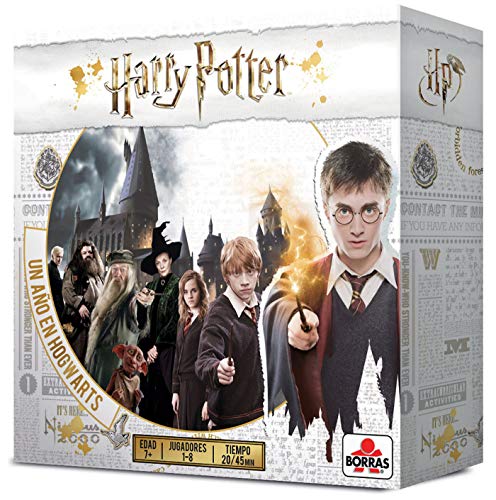 Borras-Un Año en Hogwarts Mesa Harry Potter, 4 Modos de Juegos Distintos, a Partir de 7 años, Multicolor (18357) Borras-Un Año en Hogwarts Mesa Harry Potter, 4 Modos de Juegos Distintos, a Partir de 7 años, Multicolor (18357)
