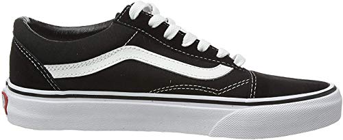 Vans Old Skool, Zapatillas Unisex Adulto, Negro (Black/White), 38.5