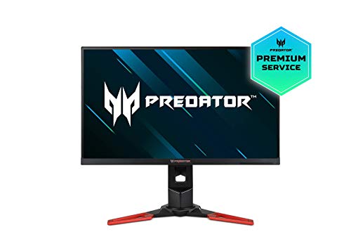Acer Predator XB271HU - Monitor de 27" (Wide Quad HD, 2560 x 1440 Pixeles, LCD, TN, 1000:1, 16,78 millones de colores), color negro y rojo