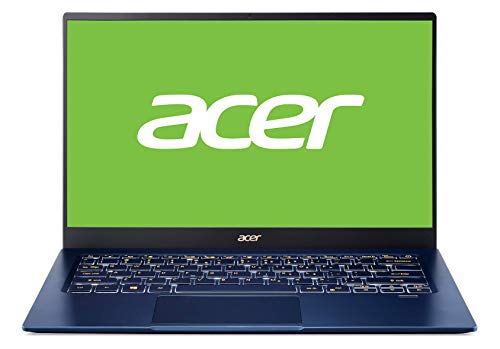 Acer Swift 5 - Ordenador portátil de 14" FHD (Intel Core i5-1035G1, 8 GB RAM, 512 GB SSD, UMA, Windows 10 Home) Azul - Teclado QWERTY Español