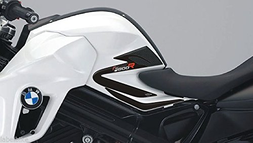 Adhesivos Resina Gel 3D Protecciones Lateral F800 R Compatible para Moto BMW F800R