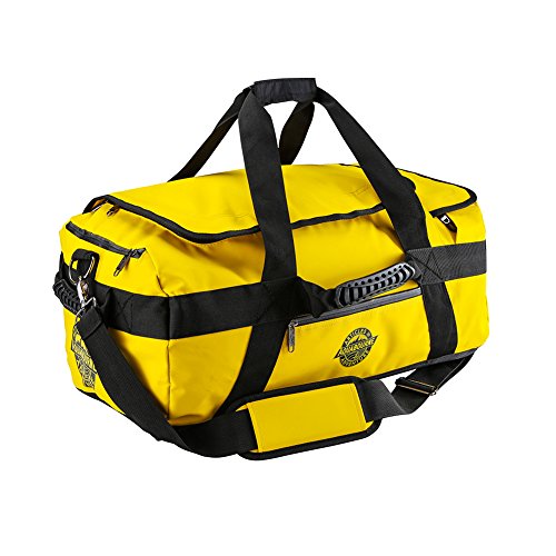 Aquabourne Tasman - Bolsa para Gimnasio y Mochila Impermeable - Bolsa de Viaje para Actividades al Aire Libre Bolsa de Deporte - 38 litros (Pilbara Yellow)