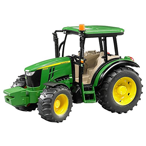 BRUDER John Deere 5115 M Previamente montado Modelo a escala de tractor 1:16 - Modelos de vehículos de tierra (Previamente montado, Modelo a escala de tractor, 1:16, John Deere 5115 M, Acrilonitrilo butadieno estireno (ABS), 3 año(s))