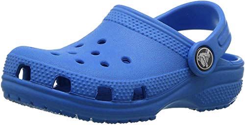 Crocs Classic Clog K, Zuecos Unisex Niños, Azul (Bright Cobalt), 34/35 EU