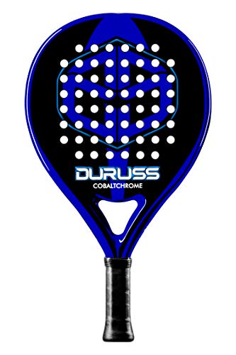 Duruss Profesional Cobalt Chrome Pala de Pádel, Adultos Unisex, Black/Blue, Talla Única Duruss Profesional Cobalt Chrome Pala de Pádel, Adultos Unisex, Black/Blue, Talla Única