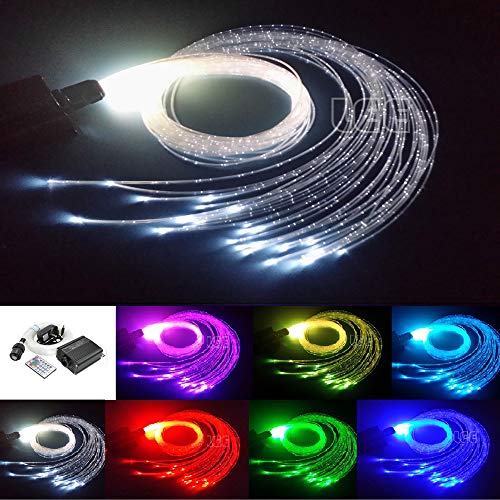 Flash Point Kit de luz de fibra óptica, Motor de luz: aluminio. Cable de fibra óptica: plástico., Blanco, 300pcs*0.03in/0.75mm*9.8ft/3m Flash Point Kit de luz de fibra óptica, Motor de luz: aluminio. Cable de fibra óptica: plástico., Blanco, 300pcs*0.03in/0.75mm*9.8ft/3m