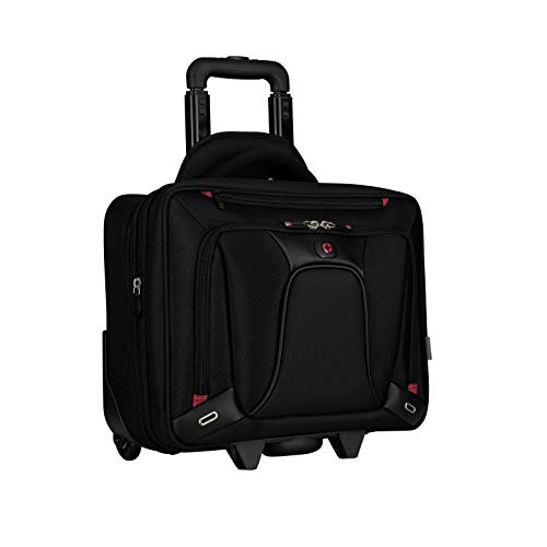 Funda con Ruedas Wenger 600664 40.64 cm Extensible para Ordenador Portátil, Negro, 16" Funda con Ruedas Wenger 600664 40.64 cm Extensible para Ordenador Portátil, Negro, 16"
