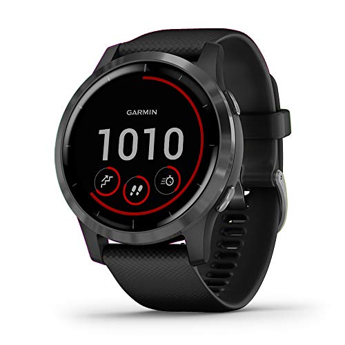 Garmin Vivoactive 4 - Reloj inteligente con GPS y funciones de control de la salud durante todo el día, color negro Garmin Vivoactive 4 - Reloj inteligente con GPS y funciones de control de la salud durante todo el día, color negro
