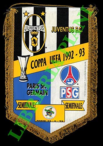 Juventus F.C. Coppa Uefa 1992-93. Paris St. Germain. Semifinale. Parigi 22.4.93