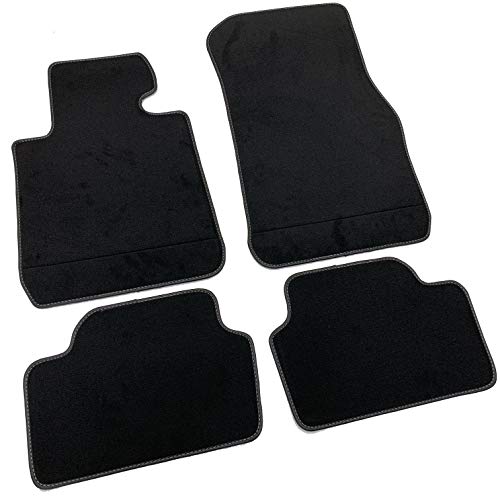 MTC Alfombrillas Serie 1 F20 5 puertas F21 3 puertas desde 2011-2019 de terciopelo Premium negro con Fix Velcro MTC Alfombrillas Serie 1 F20 5 puertas F21 3 puertas desde 2011-2019 de terciopelo Premium negro con Fix Velcro