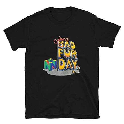N64 Conker's Bad Fur Day 90S Video Game hrowback T-Shirt