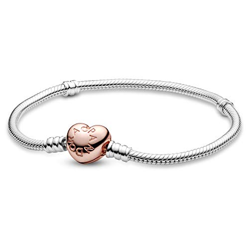 Pandora Pulsera charm Mujer plata - 580719-18