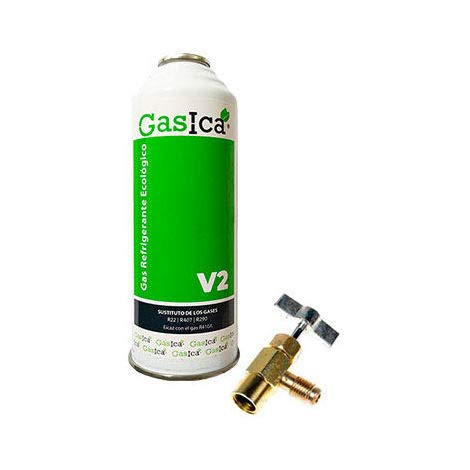 Todoelectrico Gas refrigerante GASICA V2 + Llave de Servicio
