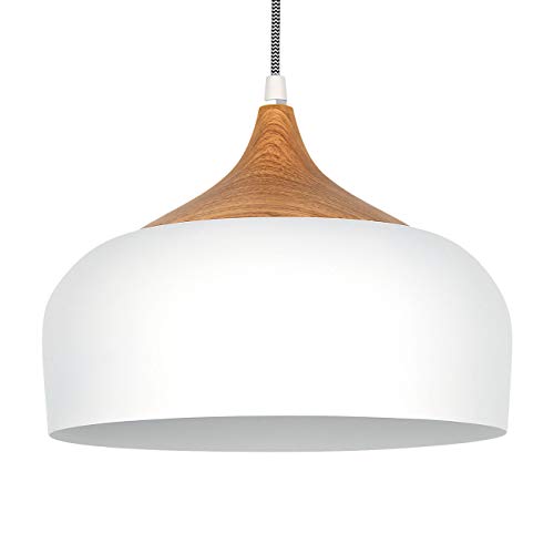 Tomons Lámpara Colgante LED Lámpara de techo Blanco Escandinavo Moderno Estilo para la Sala Comedor Restaurante Tomons Lámpara Colgante LED Lámpara de techo Blanco Escandinavo Moderno Estilo para la Sala Comedor Restaurante