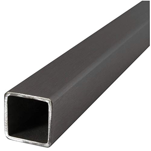 Tubo rectangular - cuadrado de acero inoxidable V2A, cualquier cantidad, cualquier longitud, a la medida deseada, 0100, 25 x 25 x 2 mm., 1
