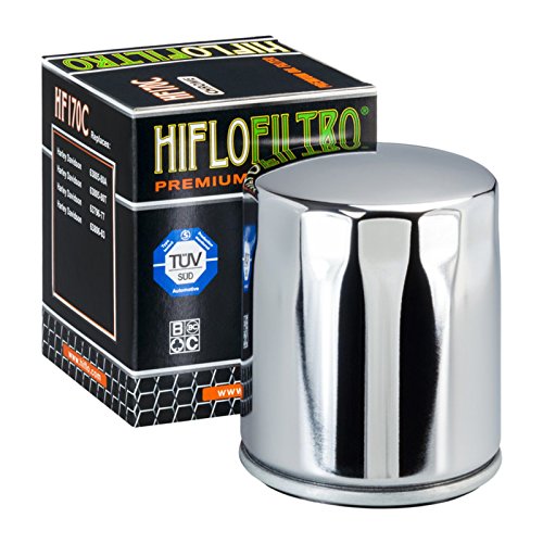 Filtro Aceite cromado Hiflofiltro hf170 C Harley Davidson SPORTSTER/Classic/Softail