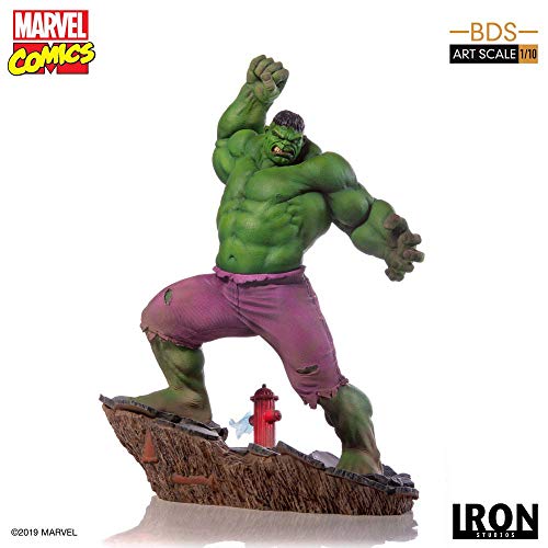 Iron Studios Estatua Hulk 29 cm. BDS Art Scale 1:10. Edición Limitada. Marvel Cómics