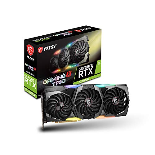 MSI GeForce RTX 2070 Super Gaming X Trio - Tarjeta gráfica (8 GB, GDDR6, 256 bit, 7680 x 4320 Pixeles, PCI Express x16 3.0)