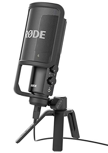 Rode NT-USB - Micrófono (USB, 3.5 mm), color negro Rode NT-USB - Micrófono (USB, 3.5 mm), color negro
