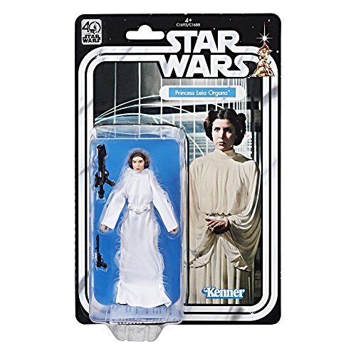 Star Wars - Figura de la Princesa Leia Organa del 40 Aniversario del Episodio IV (Hasbro C1693EU40) Star Wars - Figura de la Princesa Leia Organa del 40 Aniversario del Episodio IV (Hasbro C1693EU40)