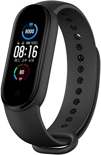 Xiaomi Nuevo Band 5 - Monitor de frecuencia cardíaca, Monitor de sueño, Salud Femenina, 11 Modos de Entrenamiento, 50 Metros a Prueba de Agua Xiaomi Nuevo Band 5 - Monitor de frecuencia cardíaca, Monitor de sueño, Salud Femenina, 11 Modos de Entrenamiento, 50 Metros a Prueba de Agua