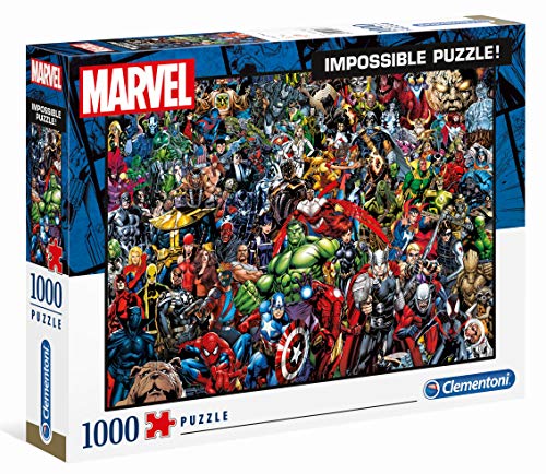 Clementoni Puzzle 1000 Piezas Marvel 80 Years, Multicolor (39411.1) Clementoni Puzzle 1000 Piezas Marvel 80 Years, Multicolor (39411.1)