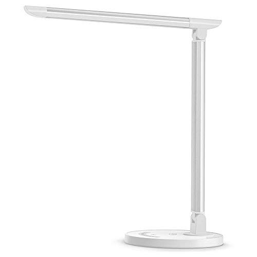Lámpara Escritorio LED TaoTronics Flexo Escritorio 12W Regulable (Cuidado a Ojos, 7 Niveles de Brillo x 5 Modos, Puerto USB 5V/ 1A Función Memoria Control Táctil Ángulo Ajustable Bajo Consumo Energía) Lámpara Escritorio LED TaoTronics Flexo Escritorio 12W Regulable (Cuidado a Ojos, 7 Niveles de Brillo x 5 Modos, Puerto USB 5V/ 1A Función Memoria Control Táctil Ángulo Ajustable Bajo Consumo Energía)