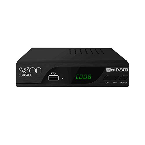 Sveon SDT8400 - Sintonizador TDT2 HD con Funciones de Grabación Sveon SDT8400 - Sintonizador TDT2 HD con Funciones de Grabación