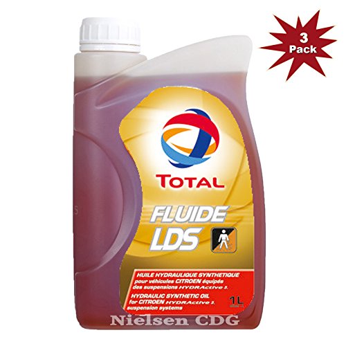 Total Fluide LDS hidráulico Suspensión Citroen C5, C6 -3 X 1 L = 3 Litros