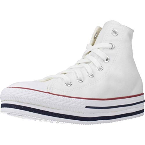 Zapatillas para ni�o, Color Blanco (White), Marca CONVERSE, Modelo Zapatillas para Ni�o CONVERSE Chuck Taylor All Star PLATF Blanco