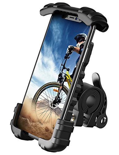 Lamicall Soporte Movil Bicicleta, Soporte Motocicleta - Universal Rotación 360° Soporte Manillar para Phone 11 Pro MAX, XS MAX, XR, X, 8, 7, 6S, Samsung S10 S9 S8 S7, Huawei, 4.7-6.8" Smartphones Lamicall Soporte Movil Bicicleta, Soporte Motocicleta - Universal Rotación 360° Soporte Manillar para Phone 11 Pro MAX, XS MAX, XR, X, 8, 7, 6S, Samsung S10 S9 S8 S7, Huawei, 4.7-6.8" Smartphones