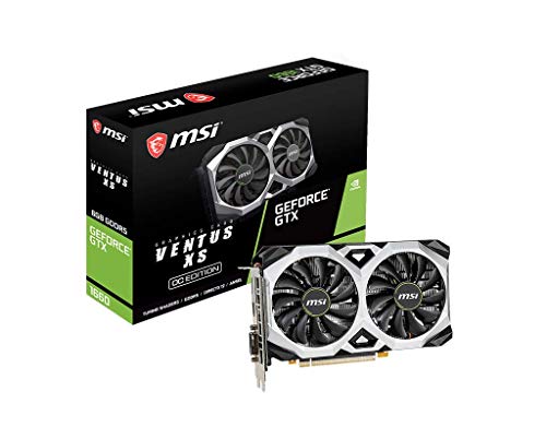 MSI GeForce GTX 1660 Ventus XS 6g OC - Tarjeta gráfica Enthusiast.