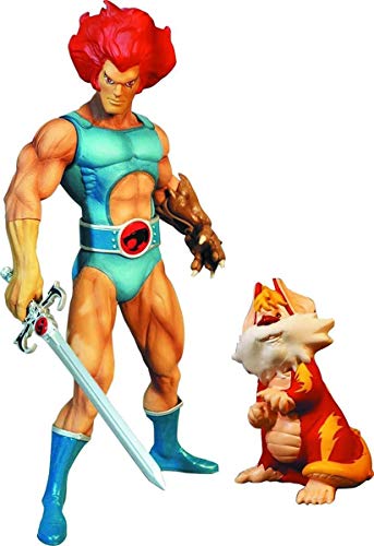 Thundercats Lion-O and Snarf Mega Scale Action Figure by Mezco