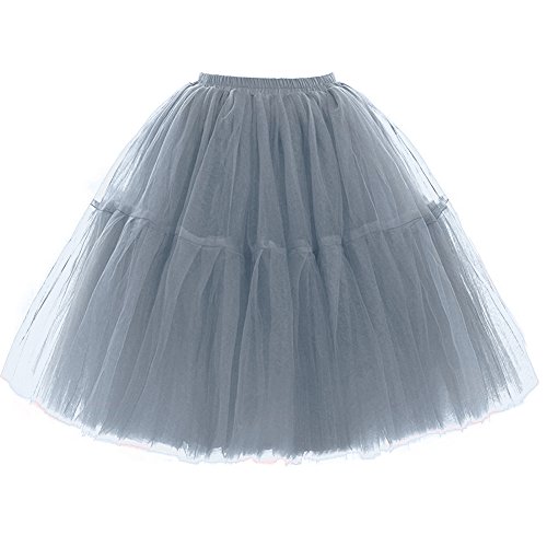 FOLOBE Adulto Suave de la Gasa de la Enagua de Tul Falda del tutú de Las Mujeres del tutú del Ballet del Traje de la Danza de múltiples Capas de la Enagua de la Falda hinchada FOLOBE Adulto Suave de la Gasa de la Enagua de Tul Falda del tutú de Las Mujeres del tutú del Ballet del Traje de la Danza de múltiples Capas de la Enagua de la Falda hinchada