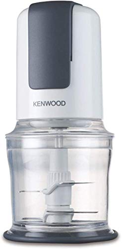 Kenwood CH580 - Picadora eléctrica con 4 cuchillas, accesorio para mayonesa, 500 W, 2 velocidades, material plástico, blanco
