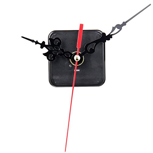 Lancardo HQ3268 Movimiento de Cuarzo Silencioso para Reloj de Pared con Aguja de Hora/Minuto/Segundo, Tuerca de Tornillo, Espaciador Juego de Accesorios para DIY Reemplazo y Reparación de Mano Lancardo HQ3268 Movimiento de Cuarzo Silencioso para Reloj de Pared con Aguja de Hora/Minuto/Segundo, Tuerca de Tornillo, Espaciador Juego de Accesorios para DIY Reemplazo y Reparación de Mano