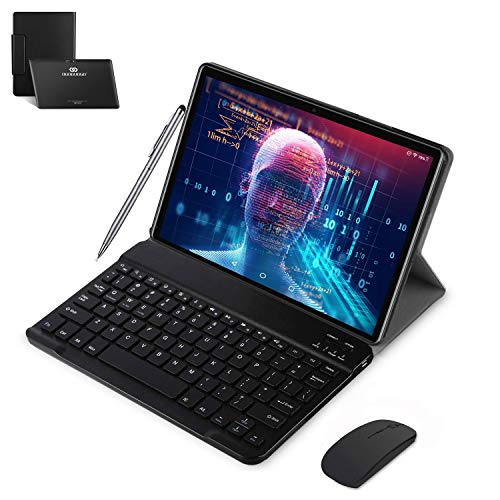 Tablet 10 Pulgadas 4G FHD 64GB de ROM 4GB de RAM Android 9.0 Certificado por Google GMS Tablet PC Procesador de Quad Core Batería 8500mAh Dual SIM 8MP Cámara WiFi,Bluetooth,GPS,OTG(Negro) Tablet 10 Pulgadas 4G FHD 64GB de ROM 4GB de RAM Android 9.0 Certificado por Google GMS Tablet PC Procesador de Quad Core Batería 8500mAh Dual SIM 8MP Cámara WiFi,Bluetooth,GPS,OTG(Negro)