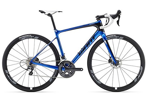 Giant Defy Advanced Pro 2 - Bicicleta de carreras (28"), color azul y negro