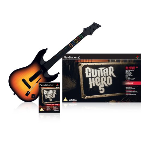 Guitar Hero 5 - Guitar Bundle (PS2) [Importación inglesa]