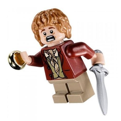 LEGO La Hobbit: Bilbo Baggins (Rojo Coat) Minifigura